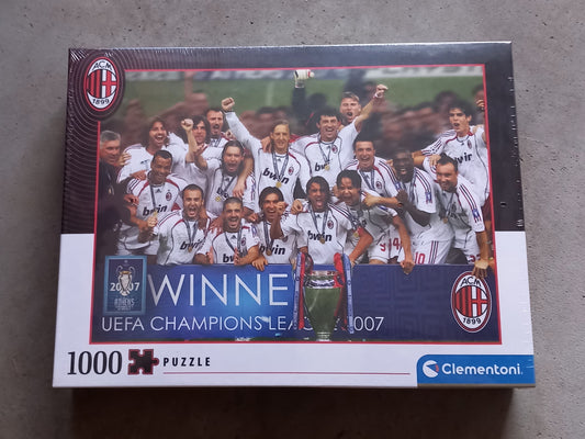 Clementoni puslespil, 1000 br. Milan fodboldhold