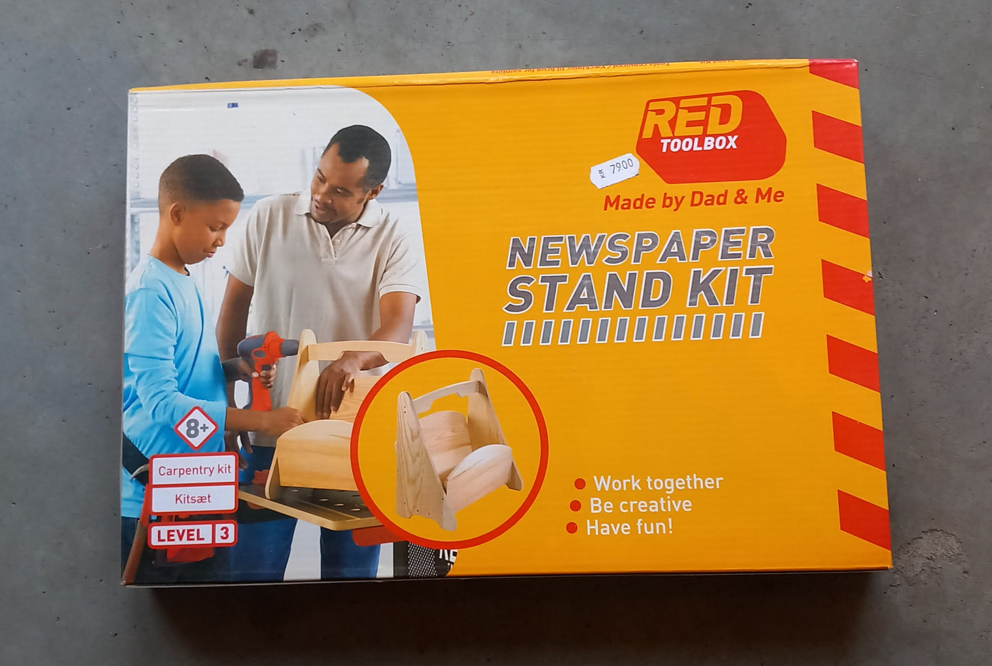 Newspaper stand kit