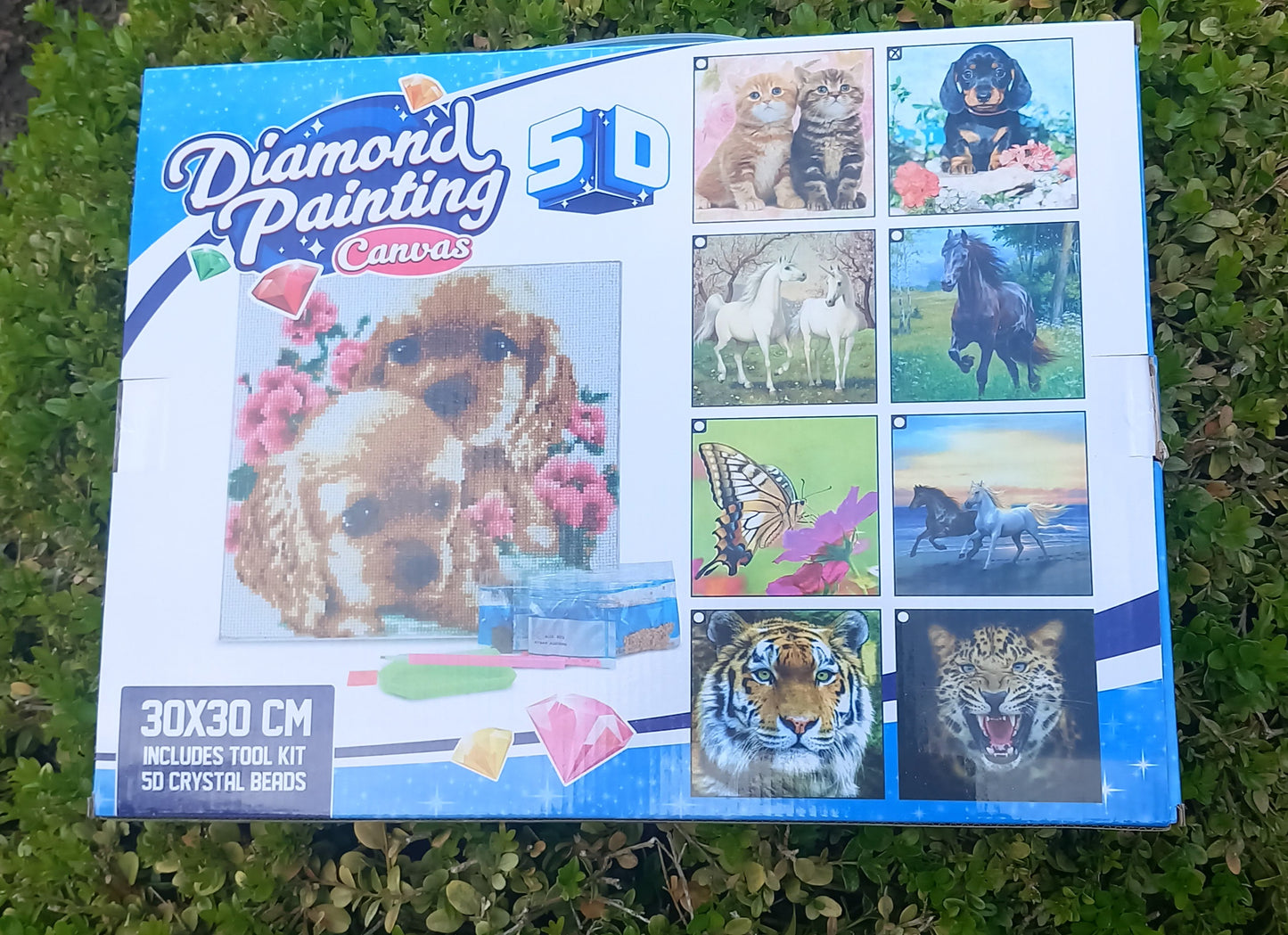 Diamond paint 5D, forskellige motiver
