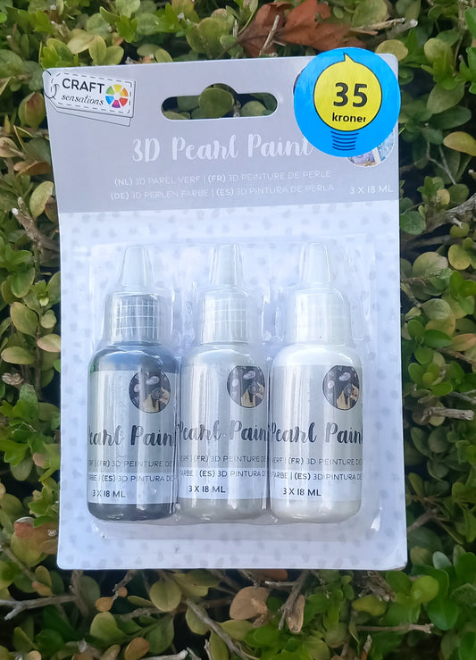 3D pearl paint, flere farver