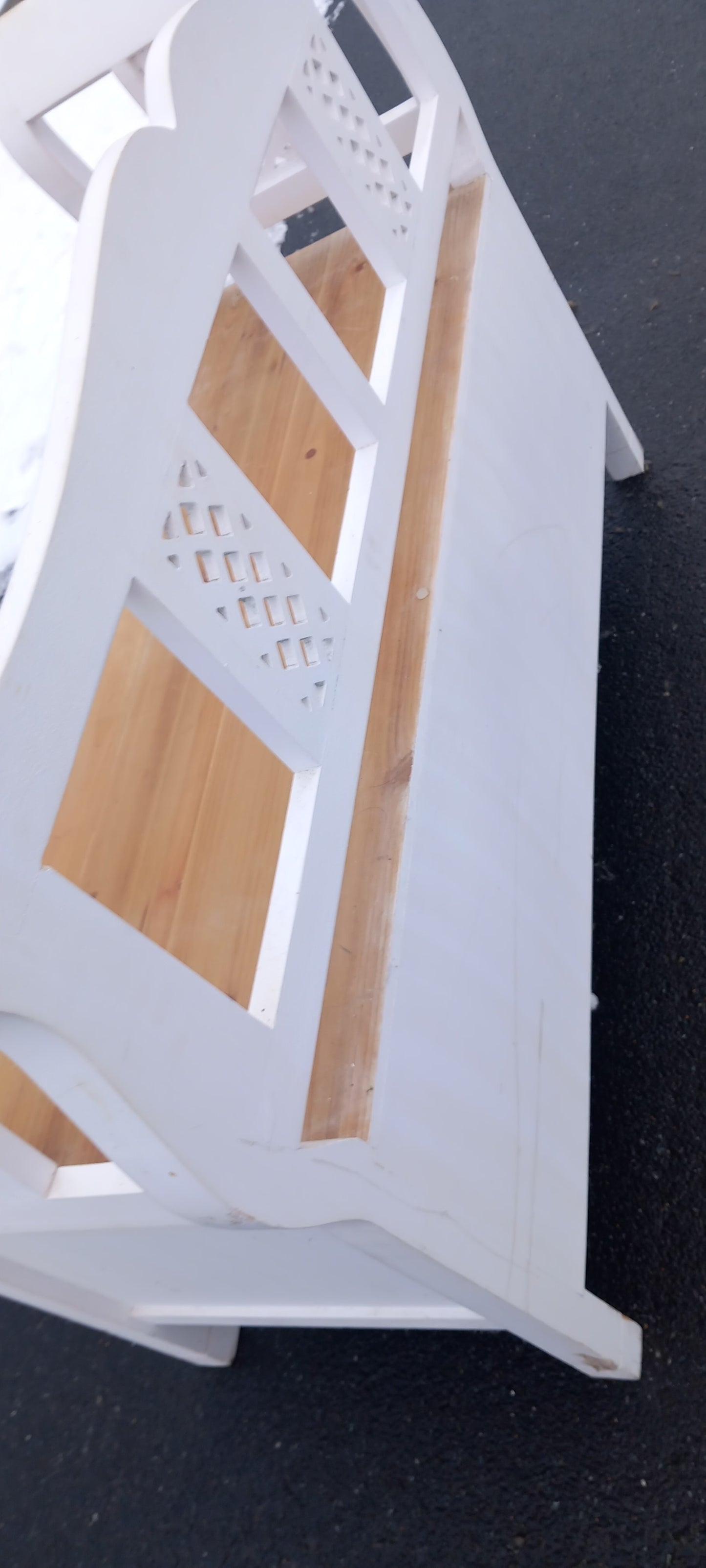 Slagbænk med opbevaring