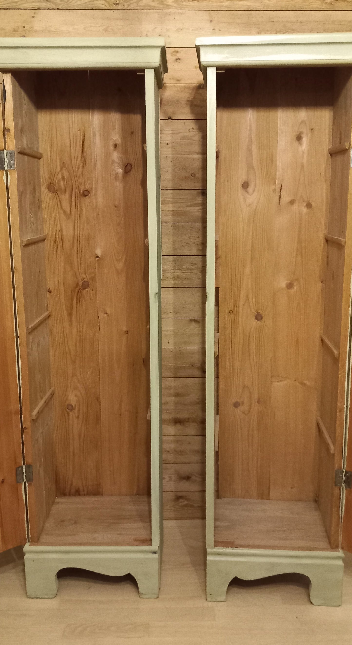 Højskab, højre eller venstre låget, antique green