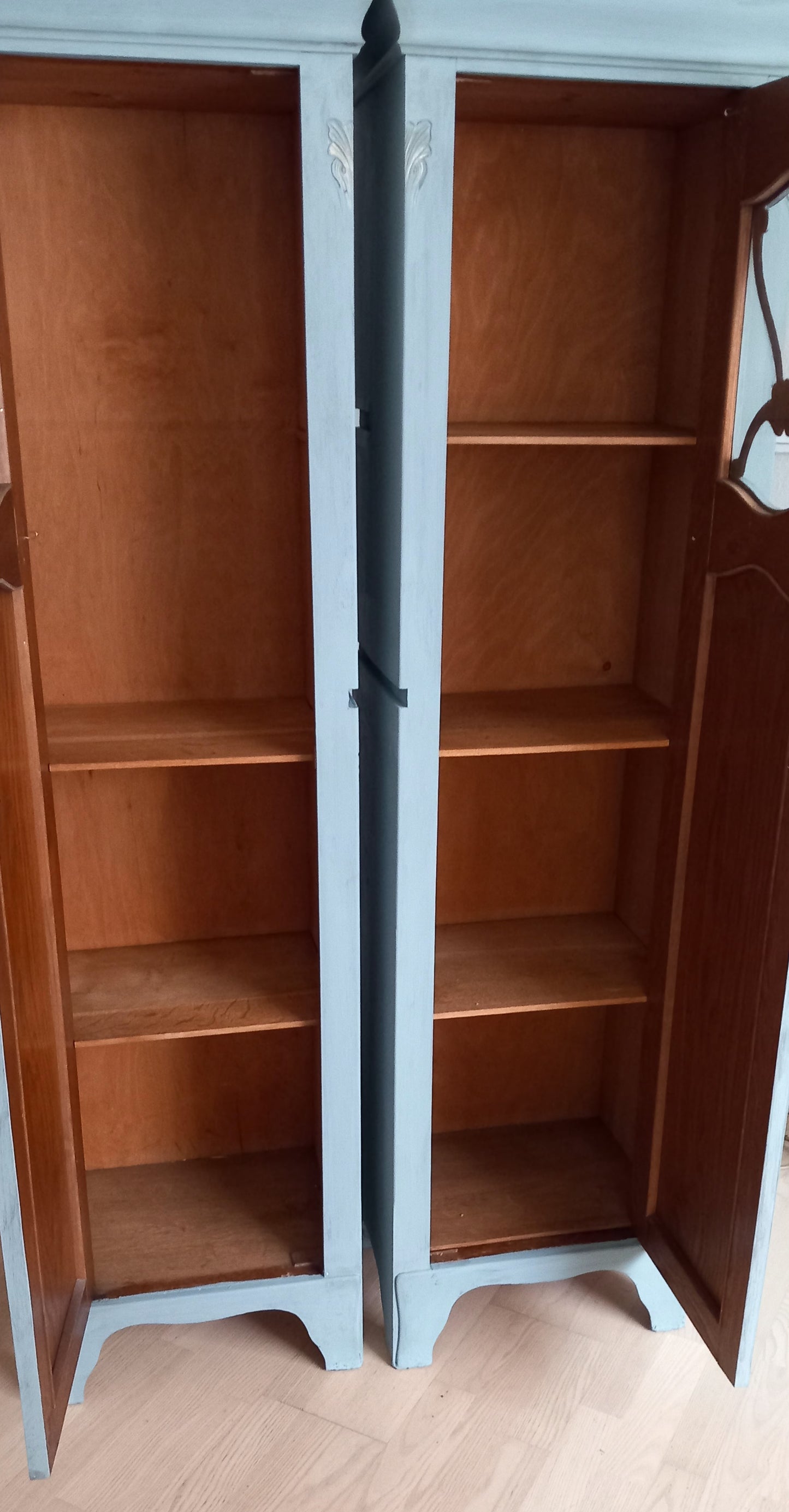 Højskab, light petrol,højre eller venstrehængt