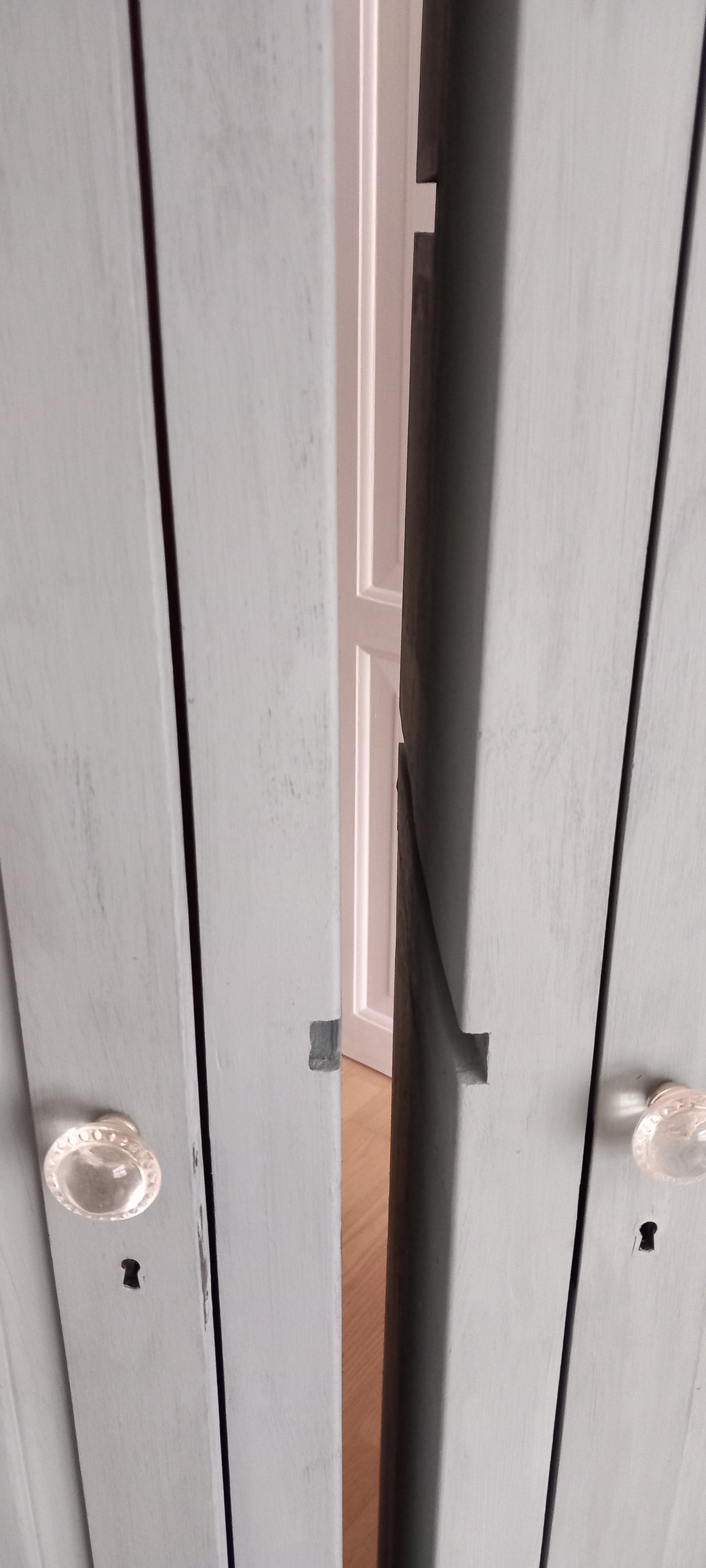 Højskab, light petrol,højre eller venstrehængt