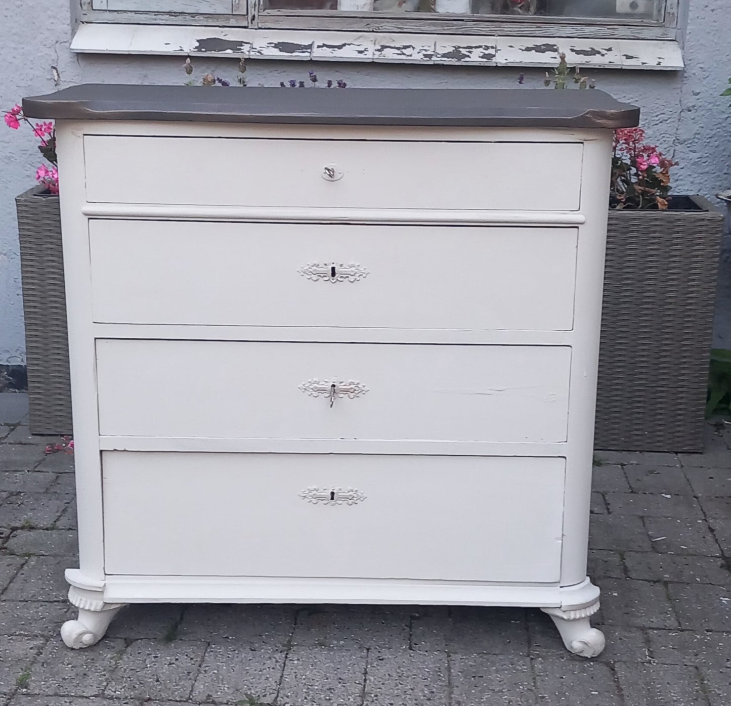 Kommode, beige