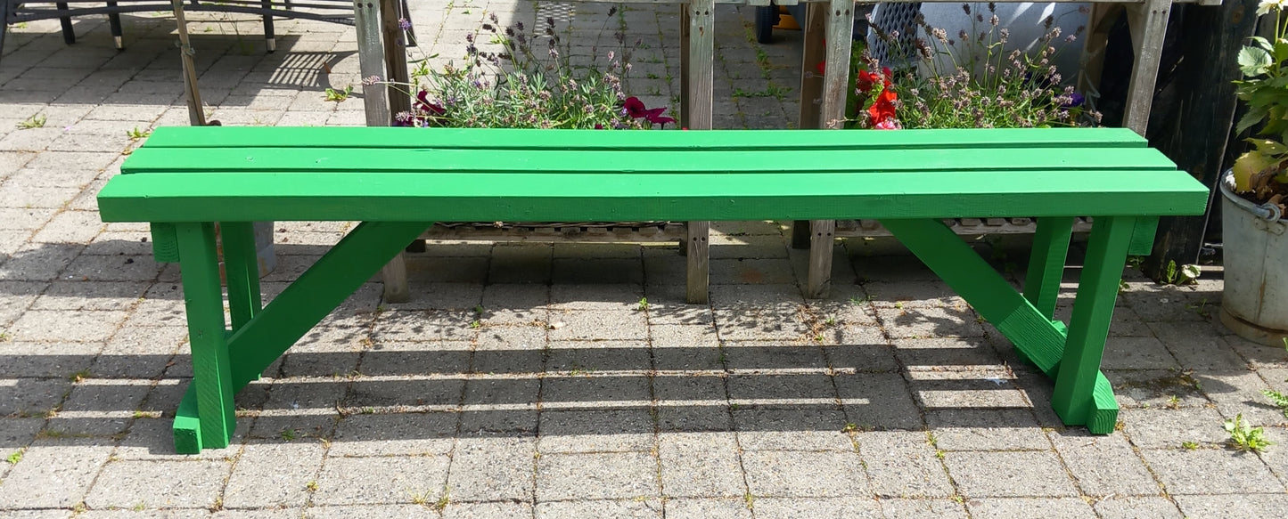 Ærø bænk, grøn