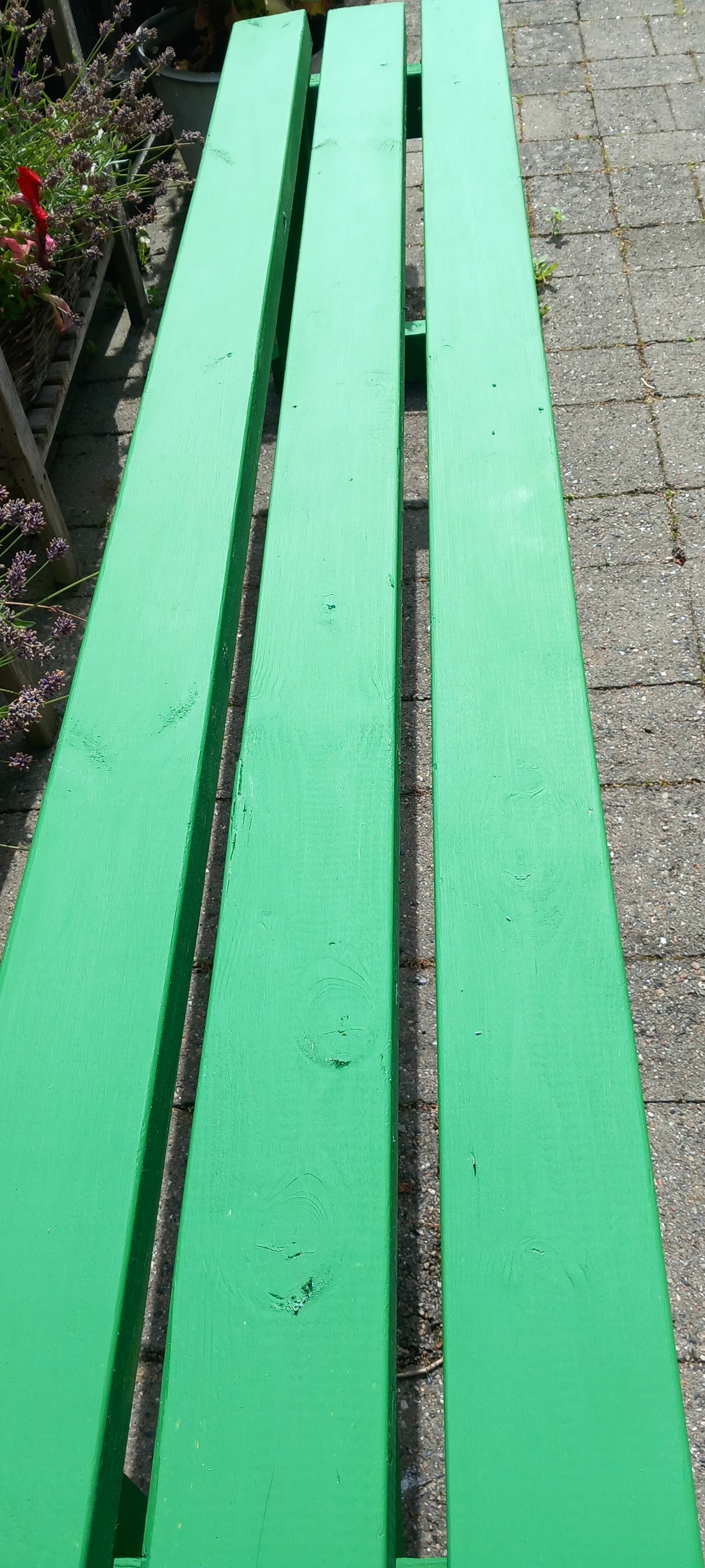 Ærø bænk, grøn