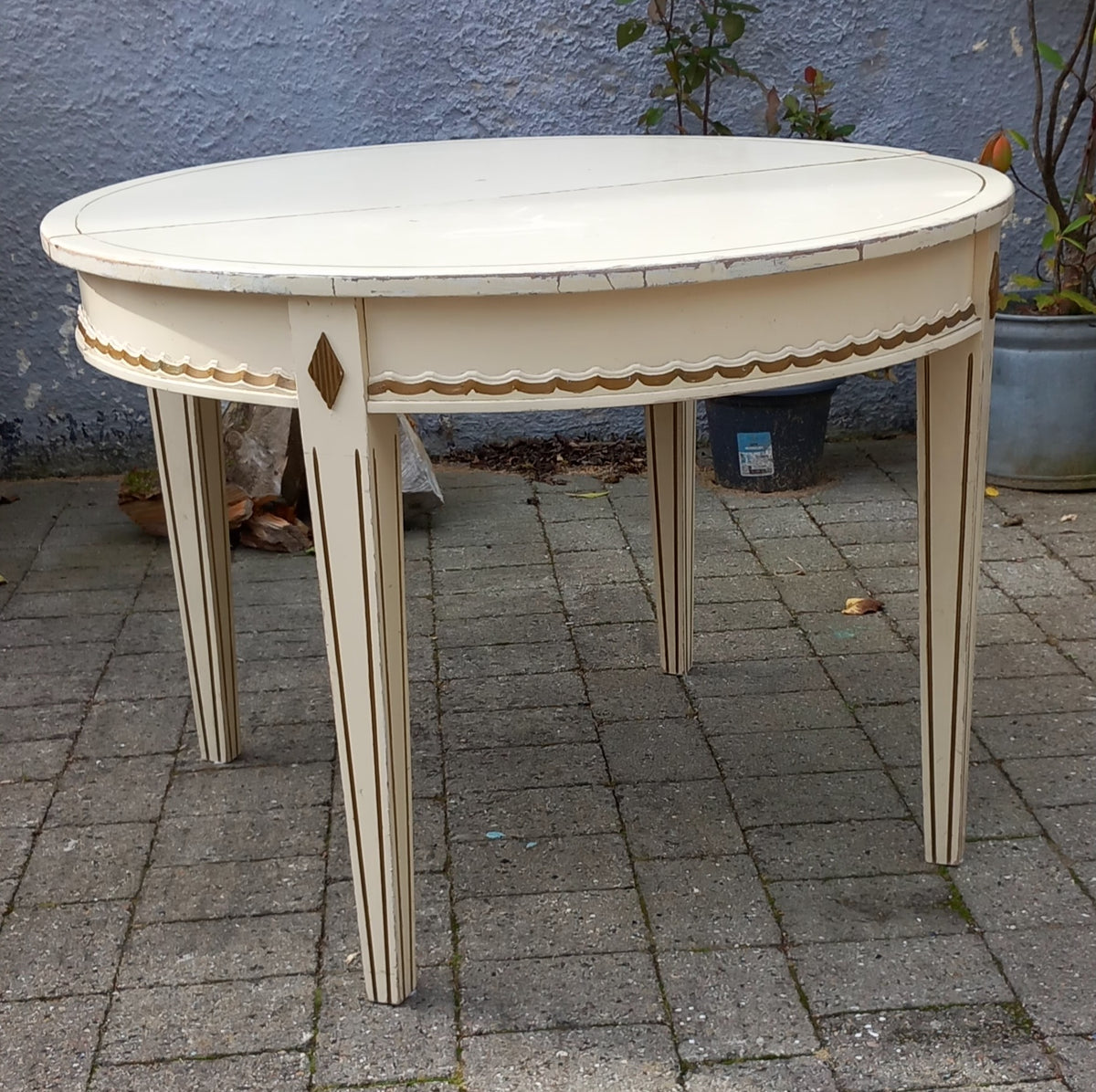 Spisebord, rundt