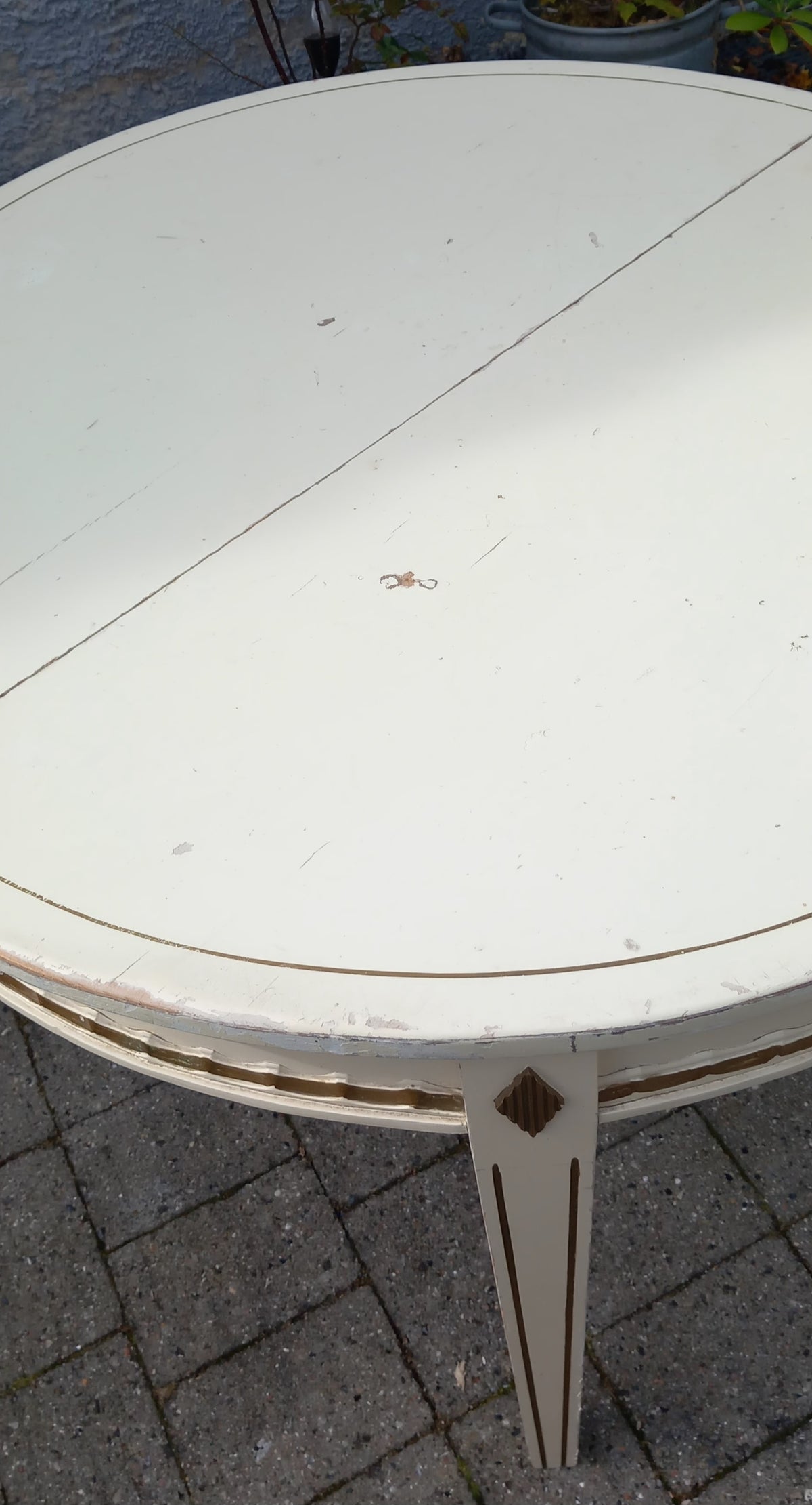 Spisebord, rundt