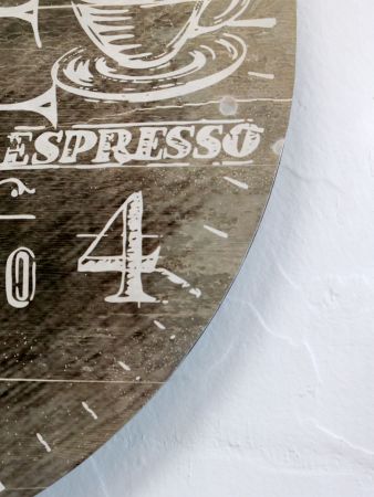 Vægur m. coffee
