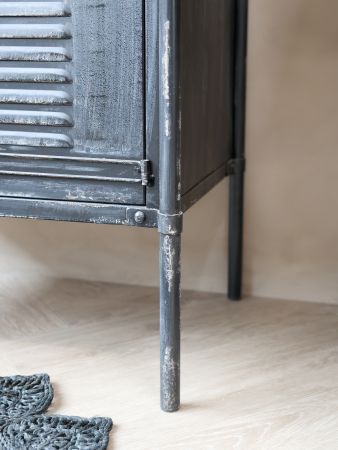 Vitrineskab m. glaslåger, antique sort