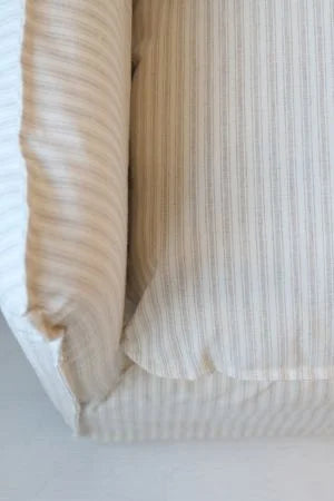 Malo Stol i hør m. 3 puder creme/latte