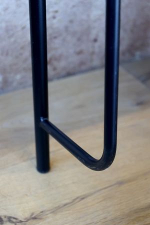 Reol til væg m. 4 hylder, natur