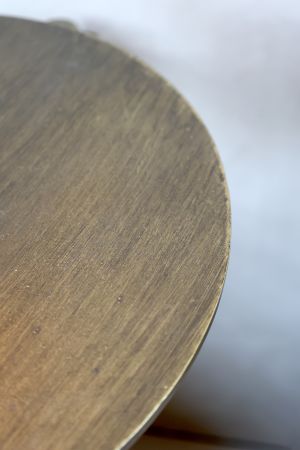 Bord til væg, antique messing, 2 stk