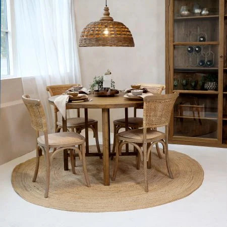 Spisebord m. sammenklappelige stel