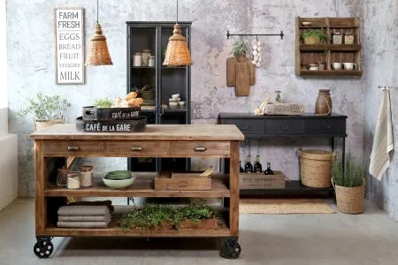 Køkkenø på hjul, natur