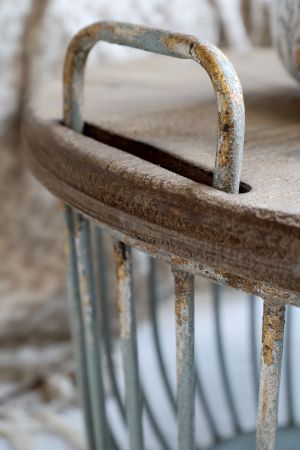 Sofabord m. trælåg sæt af 2, opal