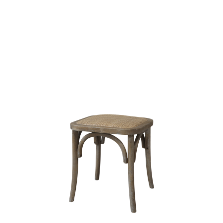 Fransk Taburet m. fletsæde, natur, 2 stk