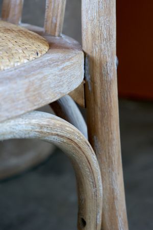 Fransk Spisebordsstol m. fletsæde, 2 stk