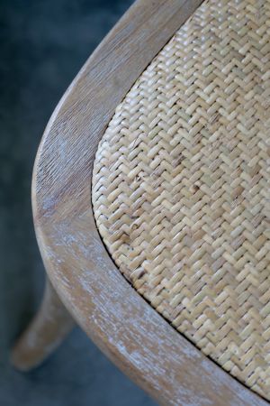 Fransk Spisebordsstol m. fletsæde, 2 stk