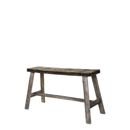 Bænk m. mønster på sæde