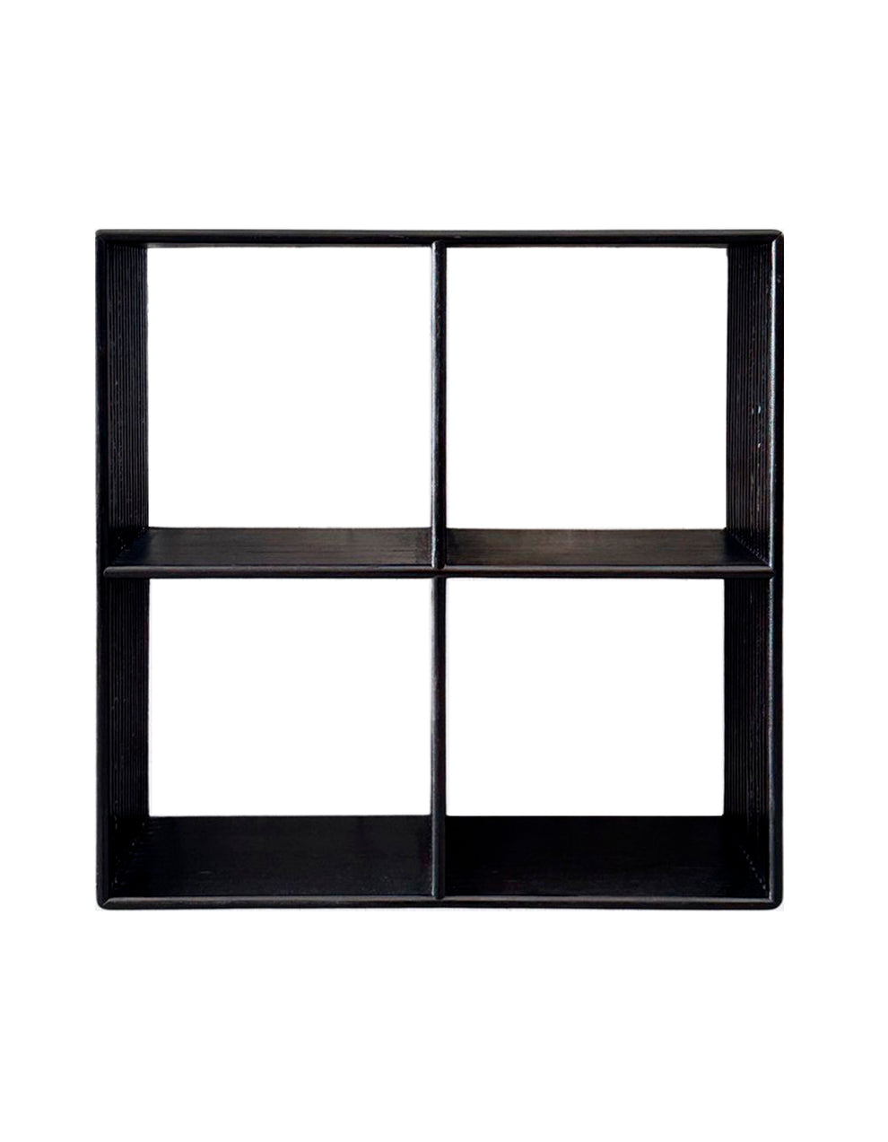 Vægreol af Genanvendt Teaktræ