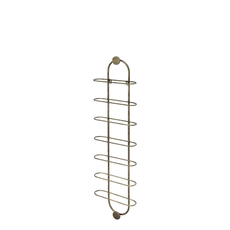 Vinholder til væg, messing