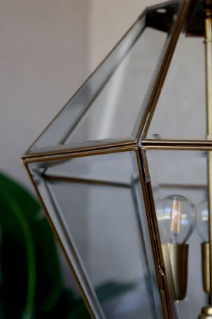 Lysekrone, antique messing