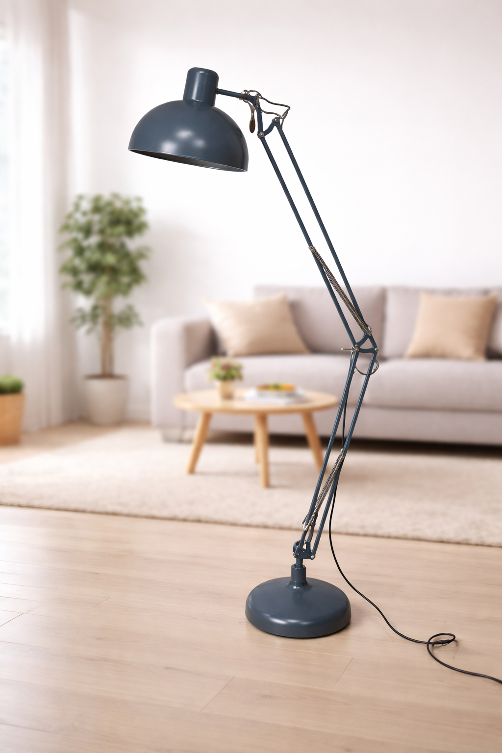 Gulvlampe, The Red Cartel Lampadiare XXL, grå