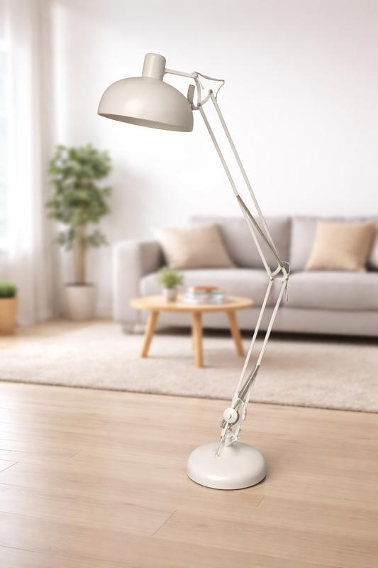 Gulvlampe, The Red Cartel Lampadiare XXL, hvid