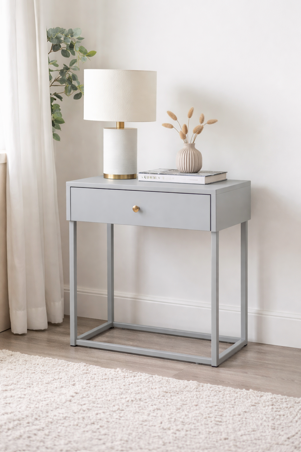 Sengebord, light sand