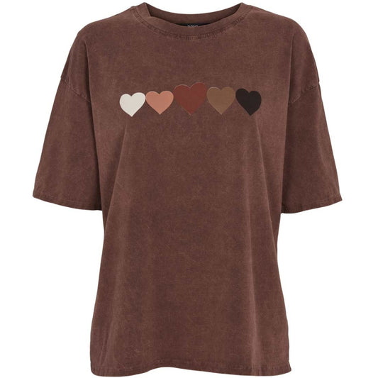 T-shirt Hearts, coffee