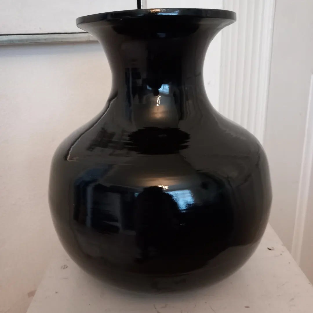Bambusvase, sort